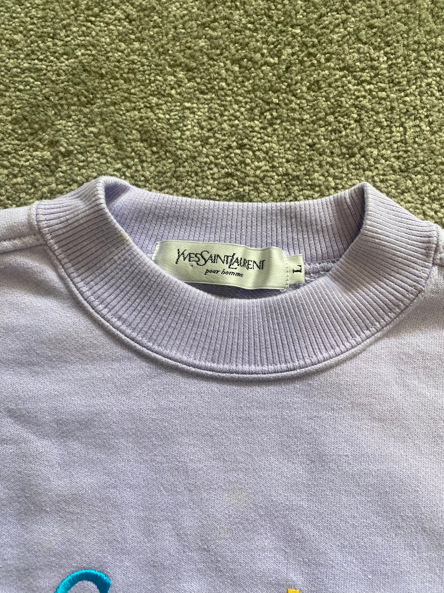 YSL Lavender Crewneck