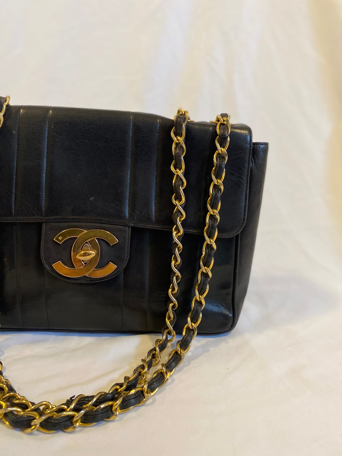 Chanel Lambskin Mademoiselle Maxi