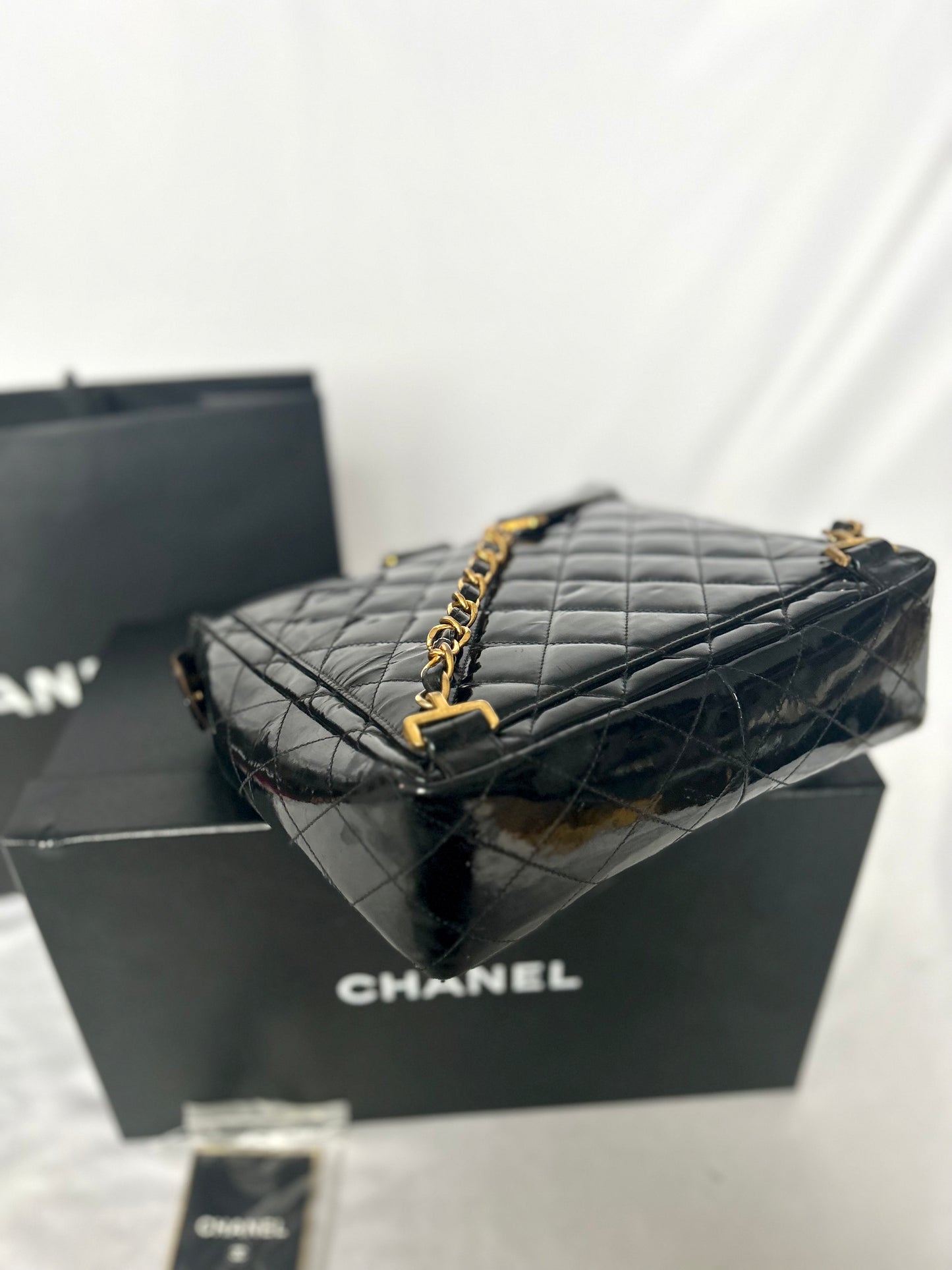 Chanel Patent Leather backpack