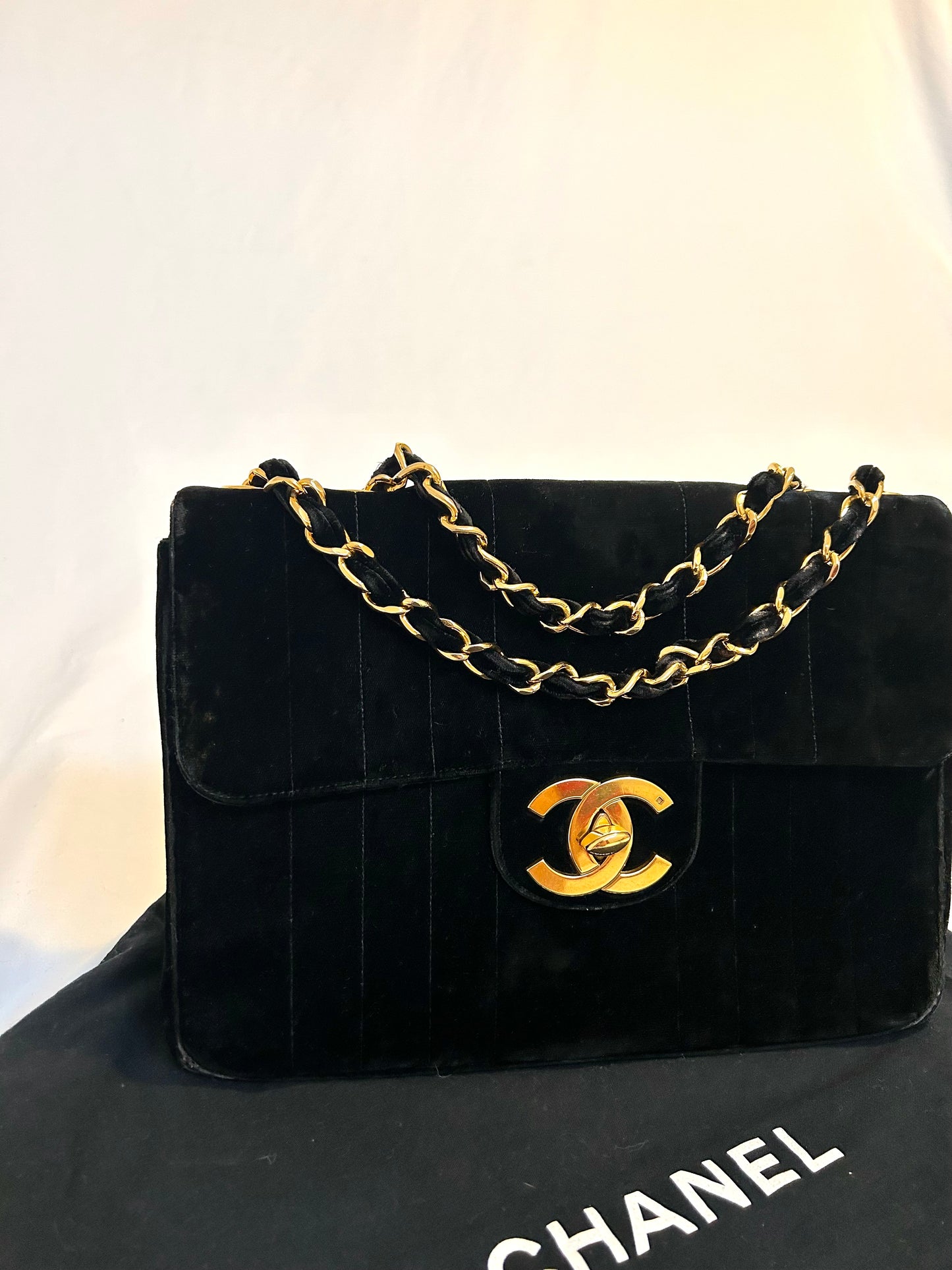 Chanel Velvet 1993-1994 Jumbo