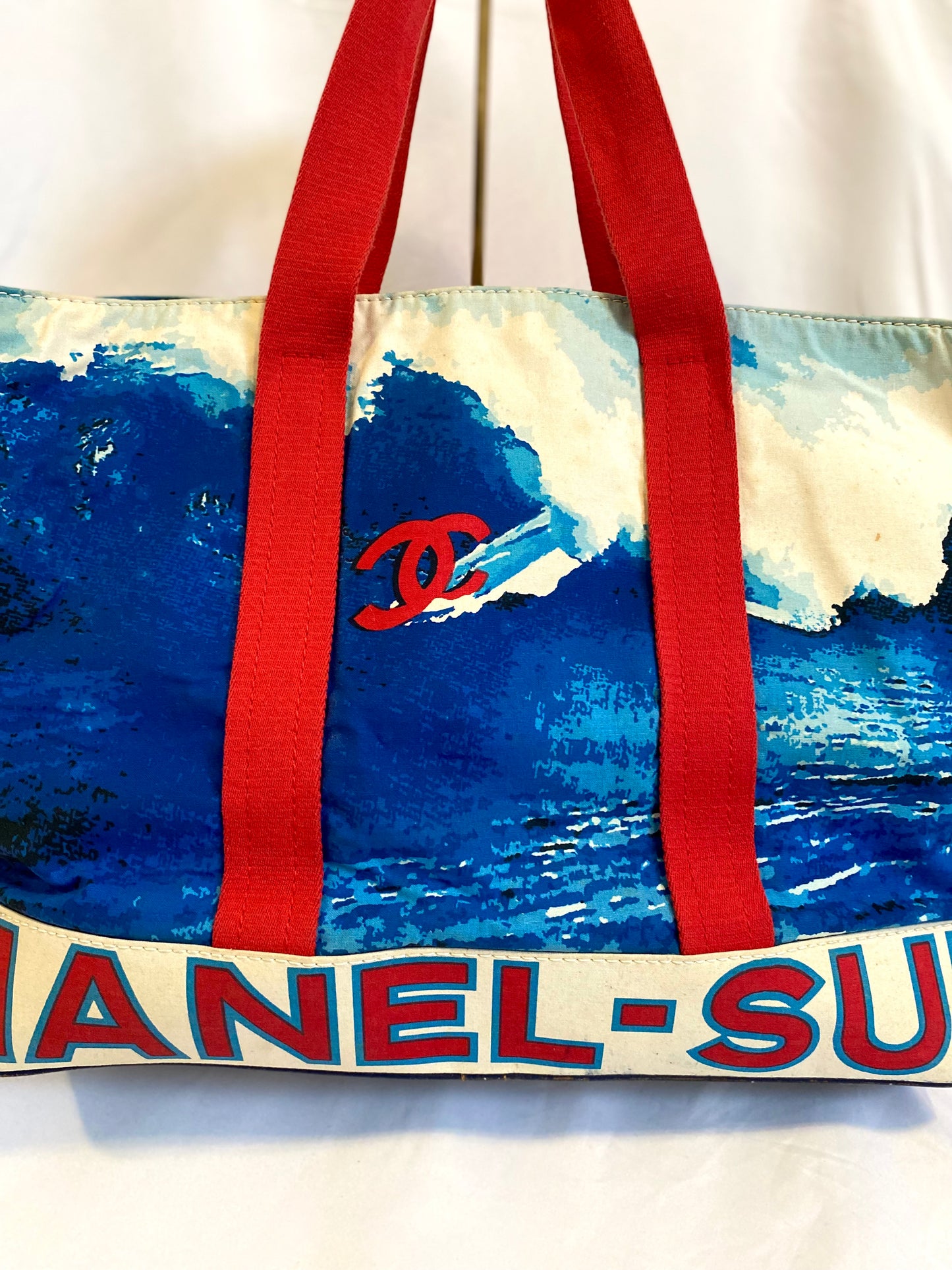 Chanel Surf XL Tote Beach Bag