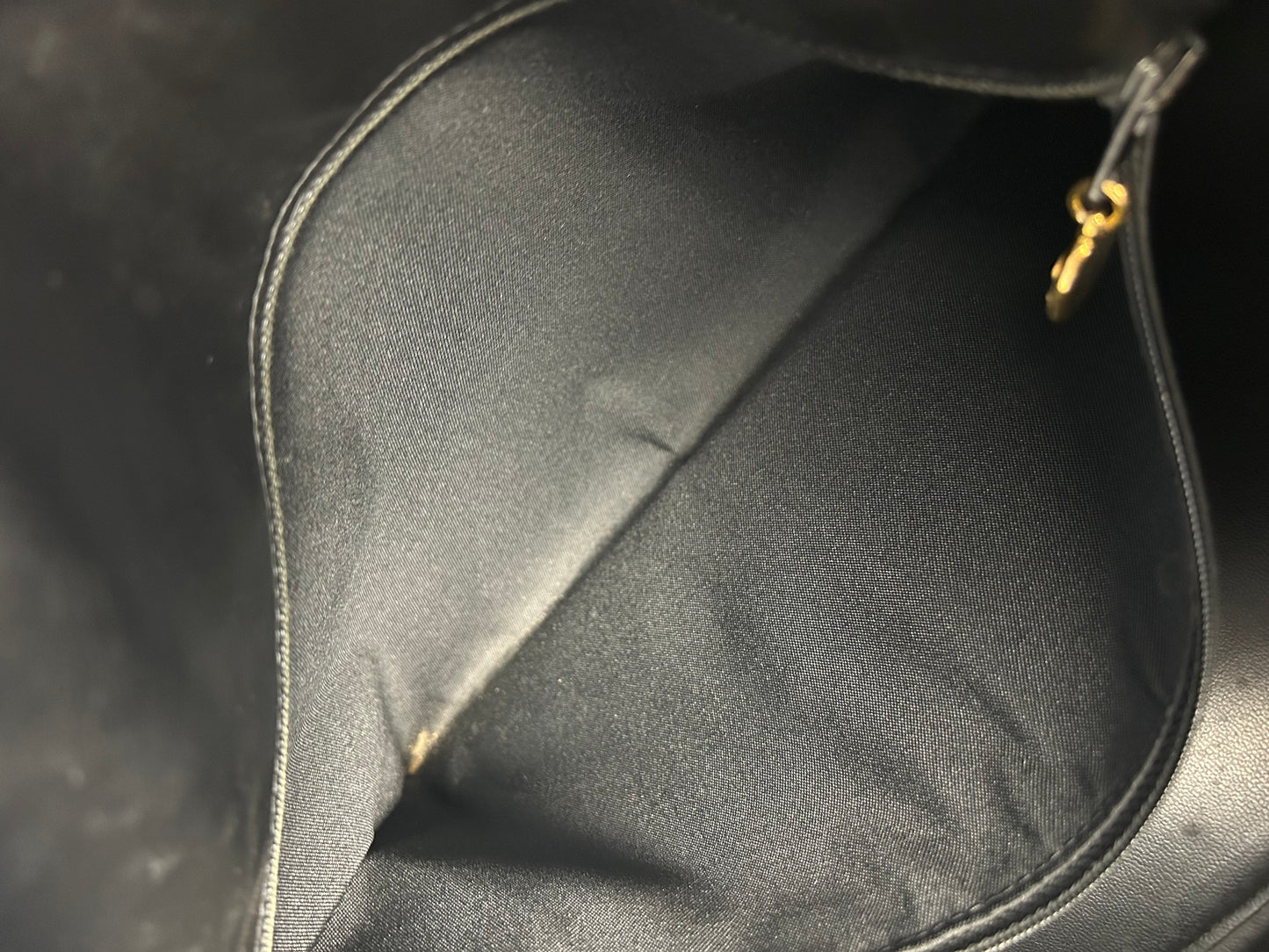 Chanel Mini Lambskin Boston Bag