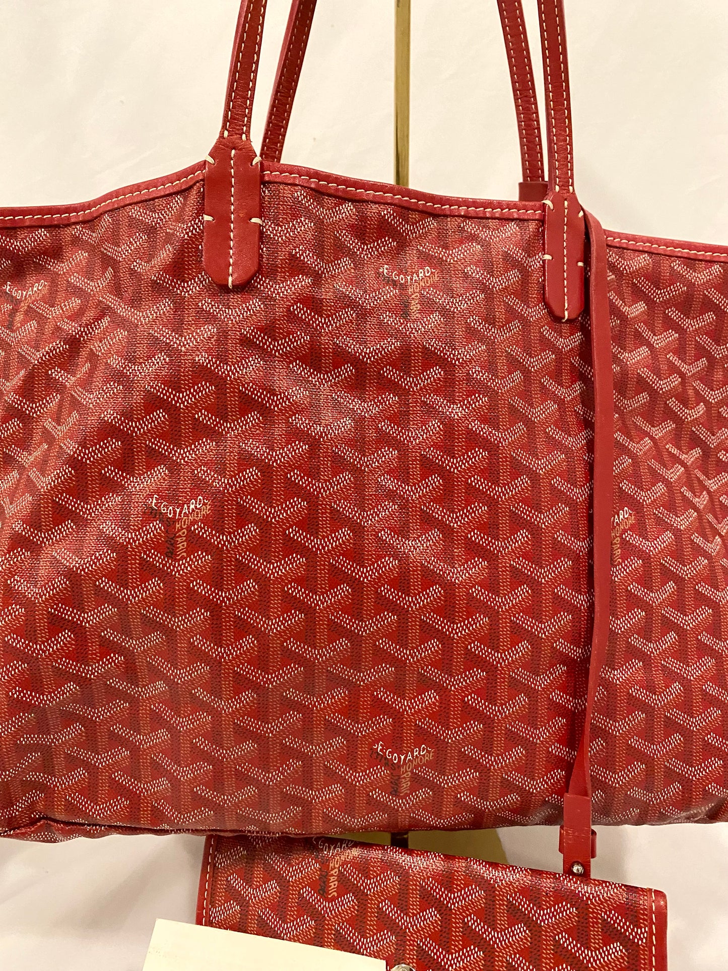 Goyard Red Saint Louis PM