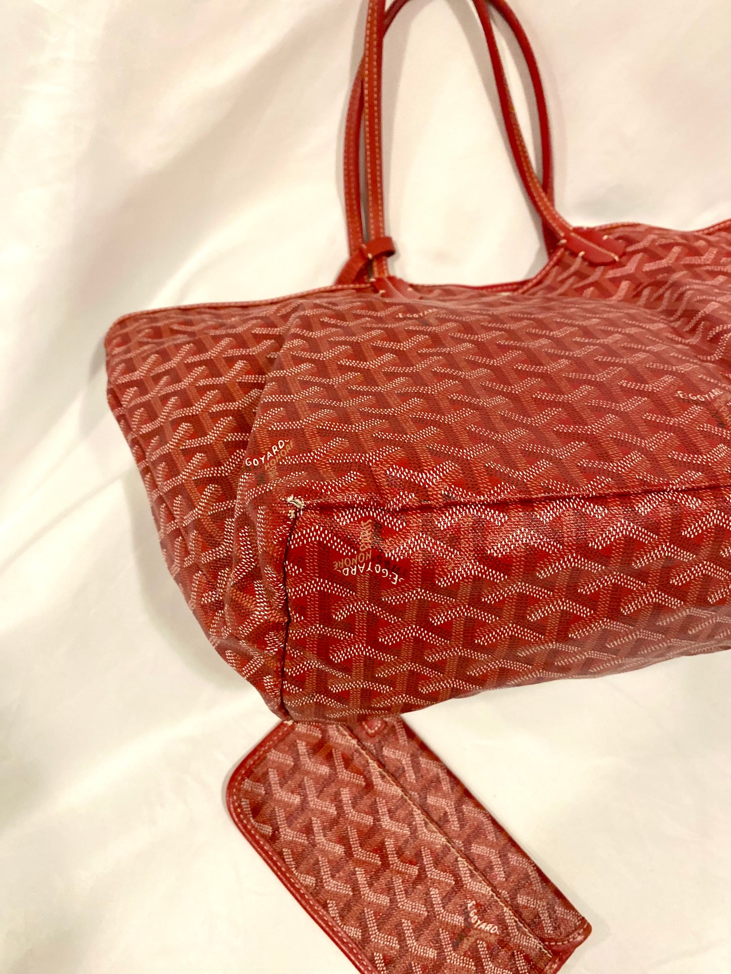 Goyard Red Saint Louis PM