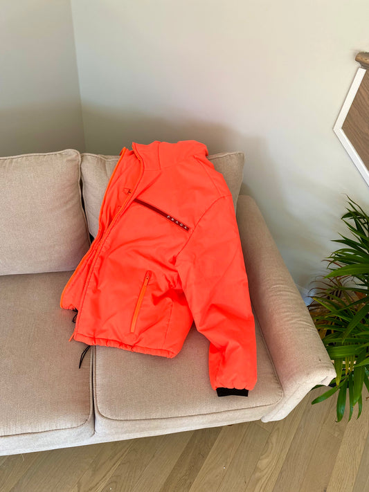 Prada Neon Bomber Jacket