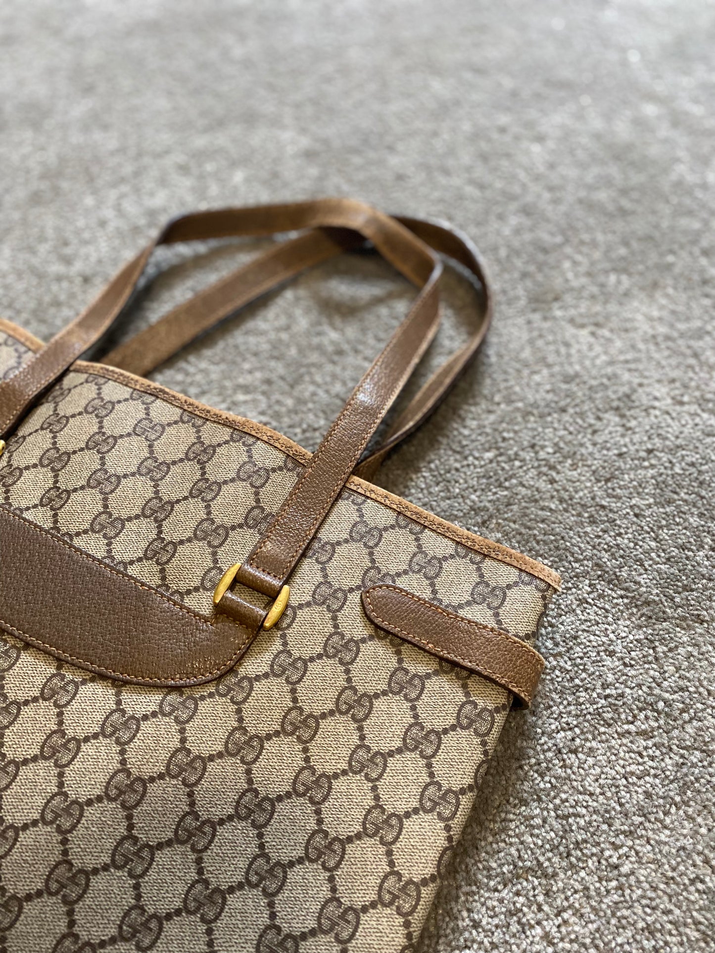 Gucci Canvas Tote Bag