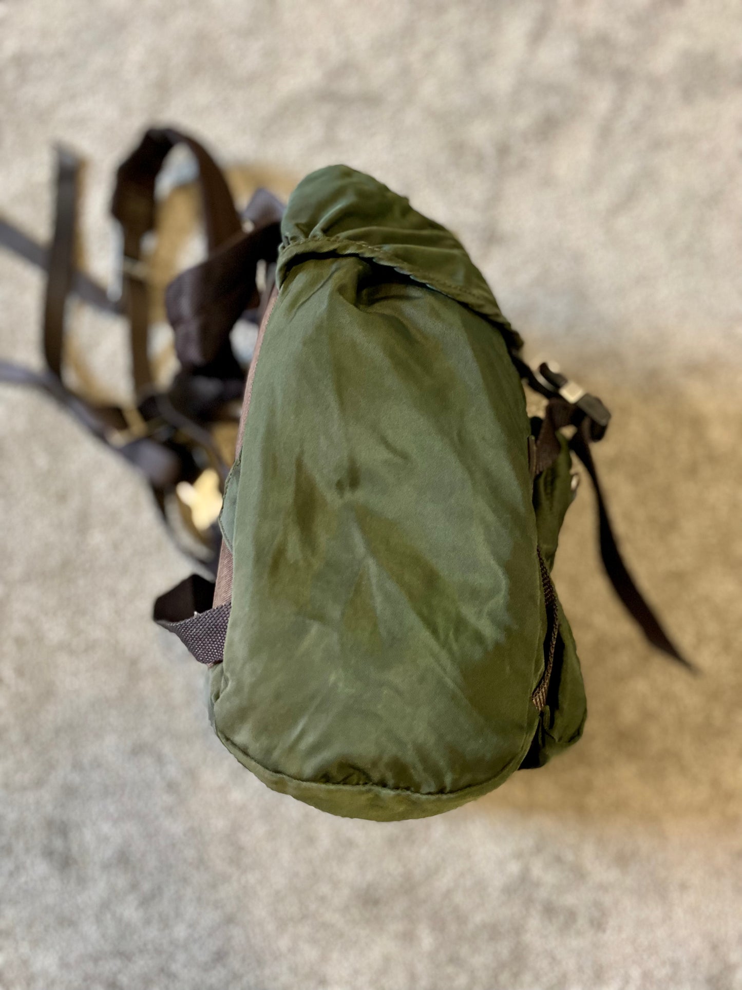 Prada Green Tactical Backpack