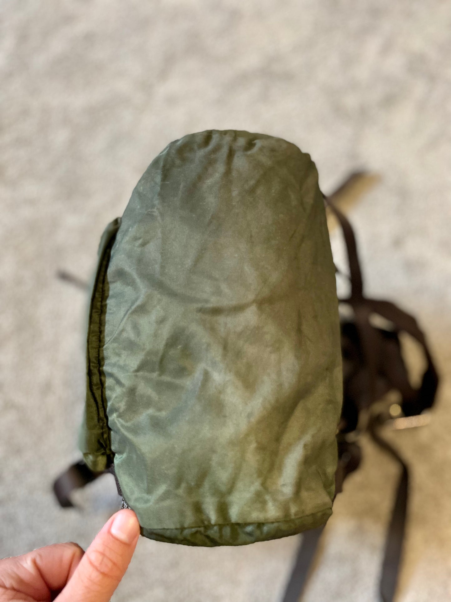 Prada Green Tactical Backpack