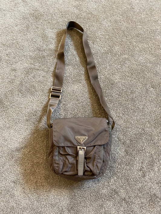 Prada Grey Crossbody